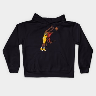 Terrence Ross Dunk over Kenneth Faried Kids Hoodie